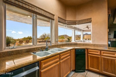 Golf Membership Available- This sophisticated Southwestern home on Desert Mountain Golf Club - Renegade Course in Arizona - for sale on GolfHomes.com, golf home, golf lot