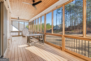 Welcome to this wonderfully modern farmhouse in the stunning on The Governors Towne Club in Georgia - for sale on GolfHomes.com, golf home, golf lot