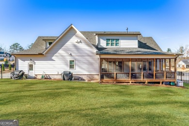 Welcome to this wonderfully modern farmhouse in the stunning on The Governors Towne Club in Georgia - for sale on GolfHomes.com, golf home, golf lot