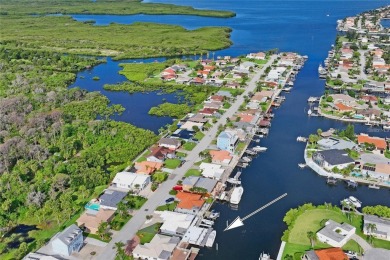 Location, Location, Location! This Gulf Harbors waterfront on Gulf Harbors Golf Course in Florida - for sale on GolfHomes.com, golf home, golf lot