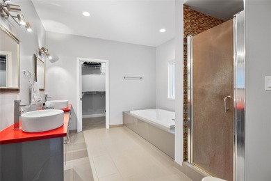 Welcome to this stunning contemporary walk-out rancher nestled on  in  - for sale on GolfHomes.com, golf home, golf lot