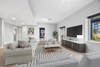 Welcome to this stunning contemporary walk-out rancher nestled on  in  - for sale on GolfHomes.com, golf home, golf lot