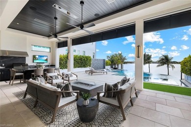 Experience the pinnacle of modern luxury on this extraordinary on Miromar Lakes Golf Club in Florida - for sale on GolfHomes.com, golf home, golf lot