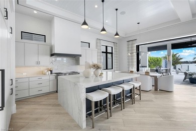 Experience the pinnacle of modern luxury on this extraordinary on Miromar Lakes Golf Club in Florida - for sale on GolfHomes.com, golf home, golf lot