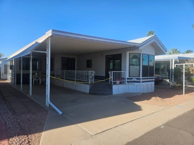 This exceptional property is not only super clean and spacious on Viewpoint Golf Resort in Arizona - for sale on GolfHomes.com, golf home, golf lot