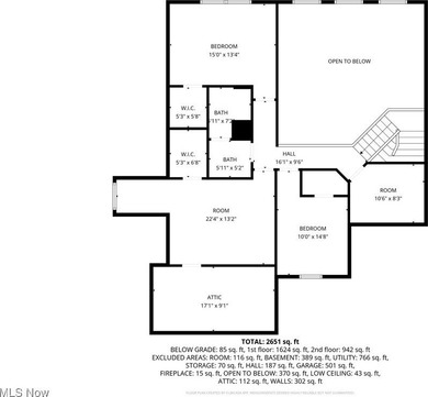 Rare opportunity for a main-level primary home on one of on Grey Hawk Golf Club in Ohio - for sale on GolfHomes.com, golf home, golf lot