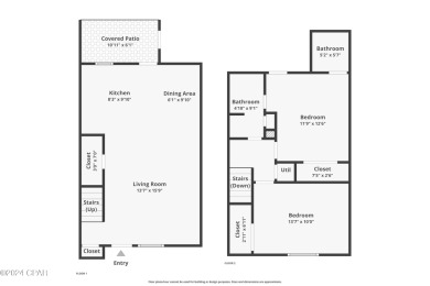 Right by the HEATED POOL! This townhouse offers 2 bedrooms, 2 on Edgewater Beach Resort in Florida - for sale on GolfHomes.com, golf home, golf lot