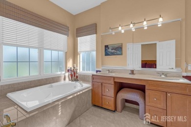 This wonderful 4 Bdrm, 3 full bath full brick front home boasts on Regency At Monroe Golf and Country Club in New Jersey - for sale on GolfHomes.com, golf home, golf lot
