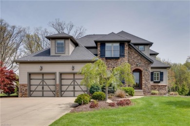 Welcome to this exquisite custom home built by Old World! This on Ohio Prestwick Country Club in Ohio - for sale on GolfHomes.com, golf home, golf lot