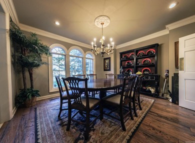 Stunning Custom Home in Ridgepointe With Golf Course Views on RidgePointe Country Club in Arkansas - for sale on GolfHomes.com, golf home, golf lot