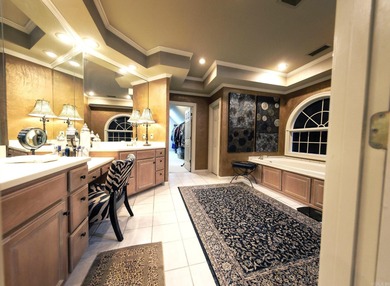 Stunning Custom Home in Ridgepointe With Golf Course Views on RidgePointe Country Club in Arkansas - for sale on GolfHomes.com, golf home, golf lot