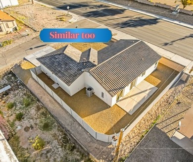 Brand new construction by Castro Construction in Fort Mohave, AZ on Los Lagos Golf Club in Arizona - for sale on GolfHomes.com, golf home, golf lot