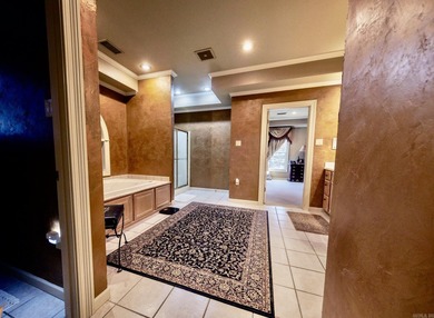 Stunning Custom Home in Ridgepointe With Golf Course Views on RidgePointe Country Club in Arkansas - for sale on GolfHomes.com, golf home, golf lot