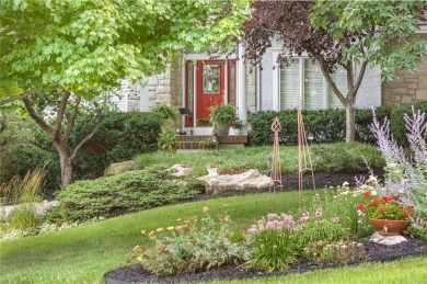 Remarkable estate home nestled on a private, wooded lot in the on Shadow Glen Golf Club in Kansas - for sale on GolfHomes.com, golf home, golf lot