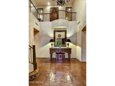 Experience luxury and ease in this rare semi-custom villa on Superstition Mountain Club - Lost Gold in Arizona - for sale on GolfHomes.com, golf home, golf lot