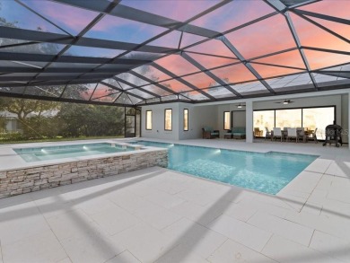 Luxury, efficiency, and elegance converge in this 2022 on Black Diamond Ranch Golf Course in Florida - for sale on GolfHomes.com, golf home, golf lot
