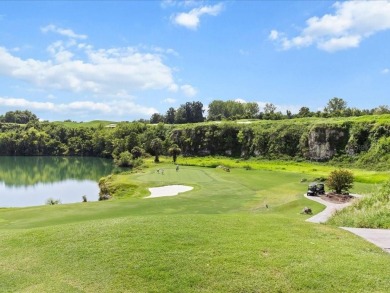 Luxury, efficiency, and elegance converge in this 2022 on Black Diamond Ranch Golf Course in Florida - for sale on GolfHomes.com, golf home, golf lot