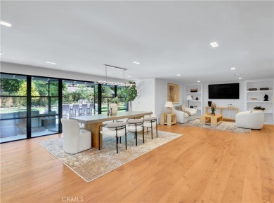 Stunning reimagined contemporary styled home with sleek clean on El Niguel Country Club in California - for sale on GolfHomes.com, golf home, golf lot