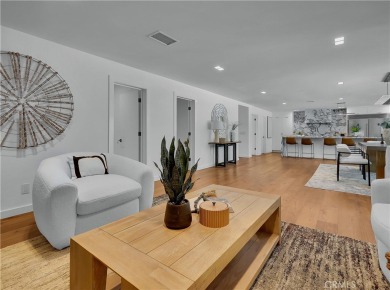 Stunning reimagined contemporary styled home with sleek clean on El Niguel Country Club in California - for sale on GolfHomes.com, golf home, golf lot