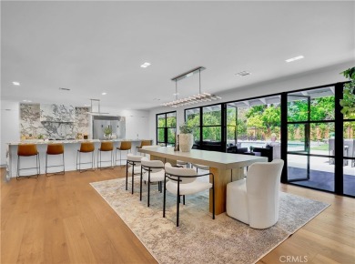 Stunning reimagined contemporary styled home with sleek clean on El Niguel Country Club in California - for sale on GolfHomes.com, golf home, golf lot