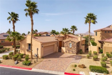 This exquisite Lake Las Vegas villa is a true harmony of on Falls Golf Course in Nevada - for sale on GolfHomes.com, golf home, golf lot
