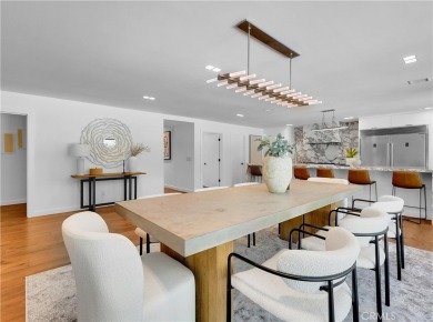 Stunning reimagined contemporary styled home with sleek clean on El Niguel Country Club in California - for sale on GolfHomes.com, golf home, golf lot