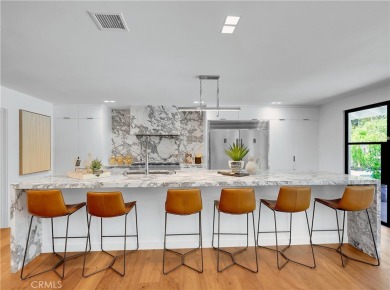 Stunning reimagined contemporary styled home with sleek clean on El Niguel Country Club in California - for sale on GolfHomes.com, golf home, golf lot