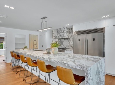 Stunning reimagined contemporary styled home with sleek clean on El Niguel Country Club in California - for sale on GolfHomes.com, golf home, golf lot