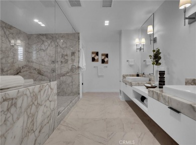 Stunning reimagined contemporary styled home with sleek clean on El Niguel Country Club in California - for sale on GolfHomes.com, golf home, golf lot