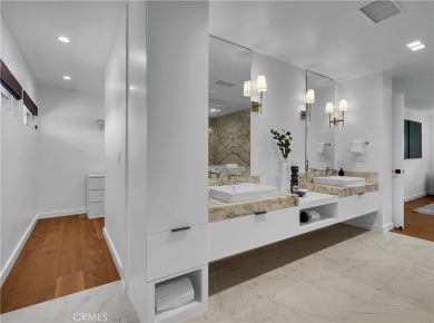 Stunning reimagined contemporary styled home with sleek clean on El Niguel Country Club in California - for sale on GolfHomes.com, golf home, golf lot