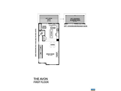 PRESALE SPRING 2026 DELIVERY. The Avon, a brand new townhome on Old Trail Golf Club in Virginia - for sale on GolfHomes.com, golf home, golf lot