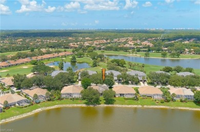 Lowest priced villa in Heritage Greens! WATERFRONT! FURNISHED on Arrowhead Golf Club At Heritage Greens in Florida - for sale on GolfHomes.com, golf home, golf lot