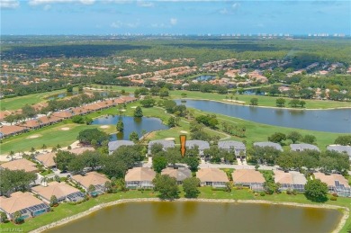 Lowest priced villa in Heritage Greens! WATERFRONT! FURNISHED on Arrowhead Golf Club At Heritage Greens in Florida - for sale on GolfHomes.com, golf home, golf lot