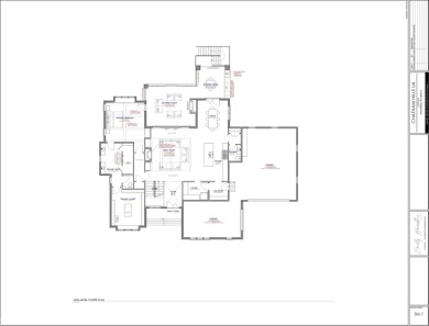New home just started in the beautiful golf community of Chatham on Chatham Hills Golf Course in Indiana - for sale on GolfHomes.com, golf home, golf lot