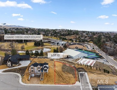 This exceptional new development borders the iconic Crane Creek on Crane Creek Country Club in Idaho - for sale on GolfHomes.com, golf home, golf lot