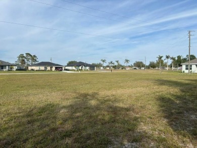 This lot is .2 acres...9,456 sq. ft. Dimensions: 100 x 97x 95 x on Burnt Store Golf Club in Florida - for sale on GolfHomes.com, golf home, golf lot