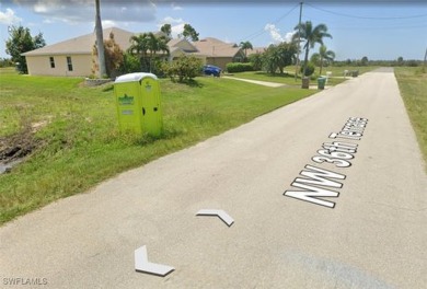 Great cleared homesite in the fast-growing NW Cape Coral! on Burnt Store Golf Club in Florida - for sale on GolfHomes.com, golf home, golf lot