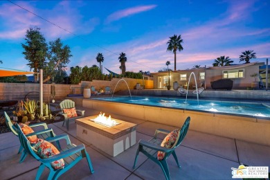 CHECK OUT THE INCREDIBLE FEATURES ON THIS MID-CENTURY MODERN on Tahquitz Creek Golf Resort in California - for sale on GolfHomes.com, golf home, golf lot