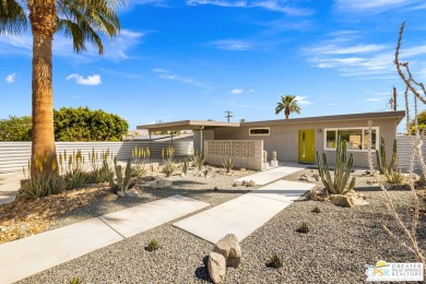 CHECK OUT THE INCREDIBLE FEATURES ON THIS MID-CENTURY MODERN on Tahquitz Creek Golf Resort in California - for sale on GolfHomes.com, golf home, golf lot