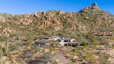 Exquisitely situated within the prestigious guard-gated enclave on The Estancia Club in Arizona - for sale on GolfHomes.com, golf home, golf lot