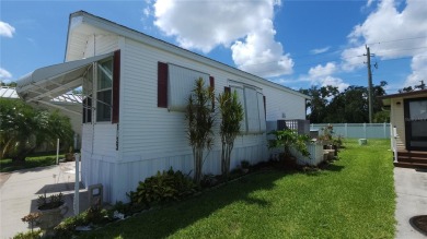 PET FRIENDLY, SINGLE WIDE MOBILE HOME IN ACTIVE 55+ COMMUNITY! on River Run Golf Links in Florida - for sale on GolfHomes.com, golf home, golf lot