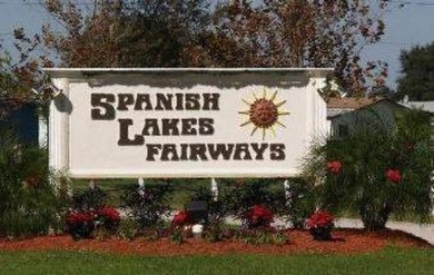 Welcome Home!! This 2-bedroom / 2-bath updated home is waiting on Spanish Lakes Fairways in Florida - for sale on GolfHomes.com, golf home, golf lot