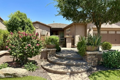 Spectacular Libertas floor plan backing pristine desert wash on Trilogy Golf Club At Vistancia in Arizona - for sale on GolfHomes.com, golf home, golf lot