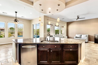 Spectacular Libertas floor plan backing pristine desert wash on Trilogy Golf Club At Vistancia in Arizona - for sale on GolfHomes.com, golf home, golf lot