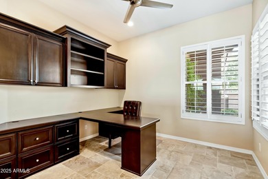 Spectacular Libertas floor plan backing pristine desert wash on Trilogy Golf Club At Vistancia in Arizona - for sale on GolfHomes.com, golf home, golf lot