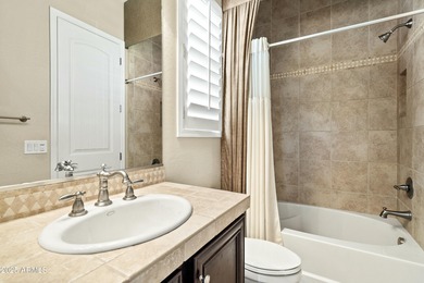 Spectacular Libertas floor plan backing pristine desert wash on Trilogy Golf Club At Vistancia in Arizona - for sale on GolfHomes.com, golf home, golf lot