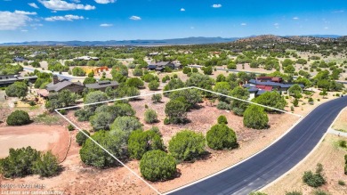 Nestled in a serene and private setting, this beautifully treed on Talking Rock Golf Club in Arizona - for sale on GolfHomes.com, golf home, golf lot