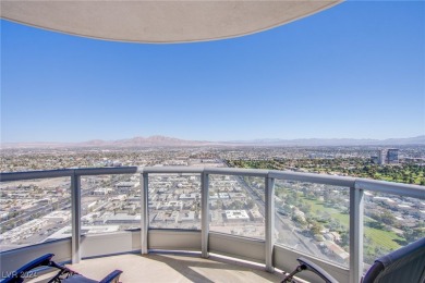 Stunning 2 bed/2 bath plus den unit atop the 39th floor of on Las Vegas Country Club in Nevada - for sale on GolfHomes.com, golf home, golf lot