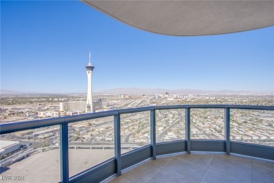 Stunning 2 bed/2 bath plus den unit atop the 39th floor of on Las Vegas Country Club in Nevada - for sale on GolfHomes.com, golf home, golf lot