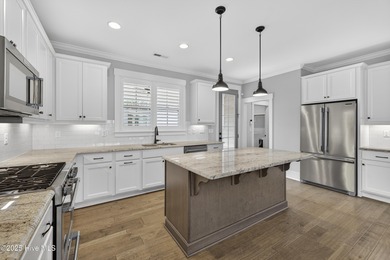 Like new home filled with upgrades now available in the sought on Cape Fear National At Brunswick Forest in North Carolina - for sale on GolfHomes.com, golf home, golf lot